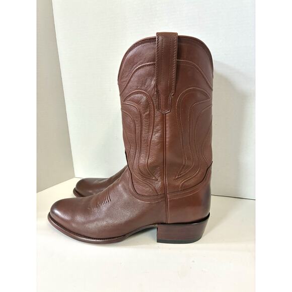 Tecovas THE CARTWRIGHT Cowboy Boots Scotch Goat Men's Size 13 D - Picture 1 of 7